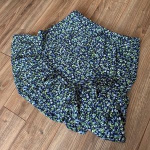 Michael Kors Floral Mini Skirt
